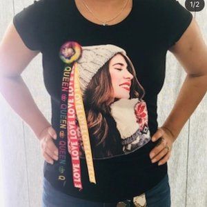 Girl Patch with Fluffy Knot on Beanie